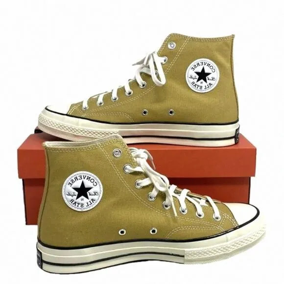 Converse Chuck 70 High Shoes Skate Dunescape Men's A04590C Sneakers Canvas Size