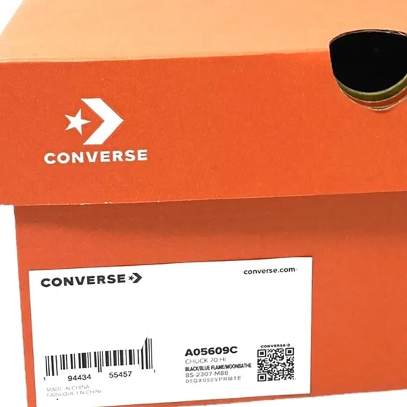 Converse Chuck 70 Pooper High Top Shoes Skate Women Casual Canvas Black A05609C