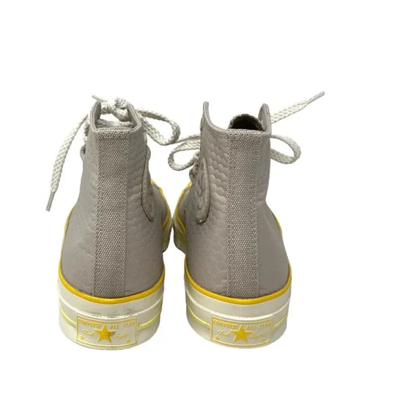 Converse Chuck 70 Sneakers High Women's Size Canvas Beige Casual Shoes A00878C