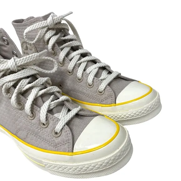 Converse Chuck 70 Sneakers High Women's Size Canvas Beige Casual Shoes A00878C