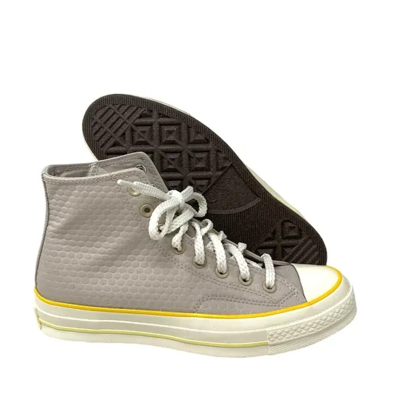 Converse Chuck 70 Sneakers High Women's Size Canvas Beige Casual Shoes A00878C