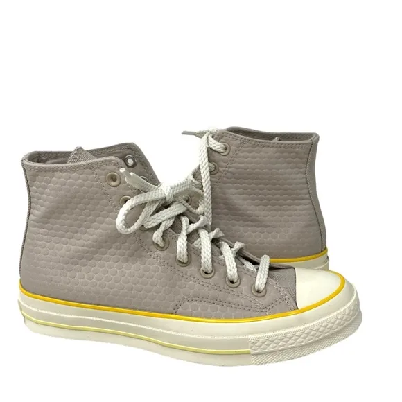 Converse Chuck 70 Sneakers High Women's Size Canvas Beige Casual Shoes A00878C