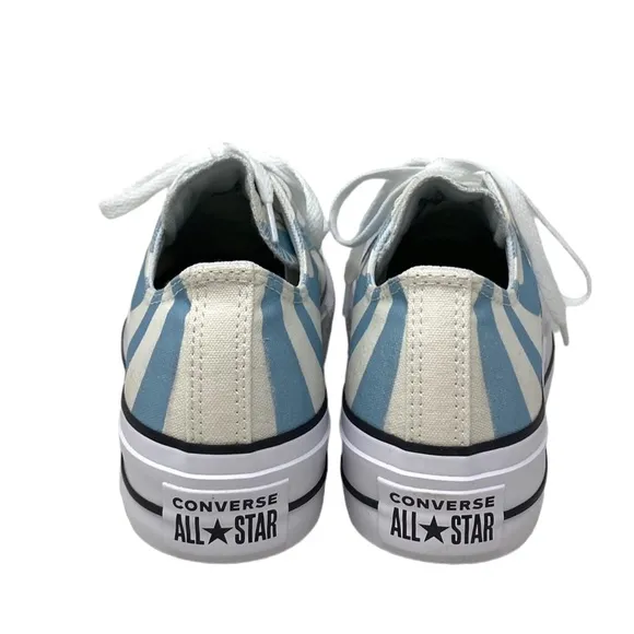 Converse Chuck Lift Platform Shoes Low Casual Women Blue Candy Sneakers A10013C