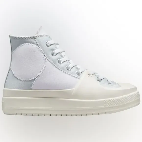 Converse Chuck Taylor All Star Construct Hi Trainers | Soft Blue/White |NEW/NIB