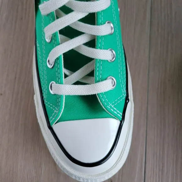 ⭐Converse Chuck Taylor All Star Hi Canvas Sz 10 Women's Shoes Apex Green A08613F