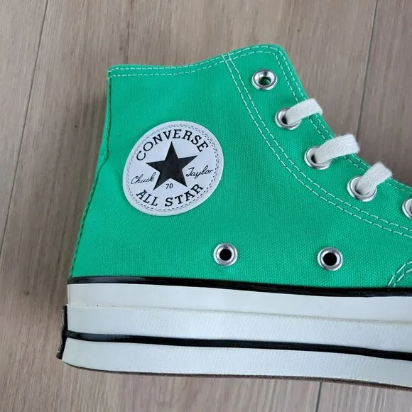 ⭐Converse Chuck Taylor All Star Hi Canvas Sz 10 Women's Shoes Apex Green A08613F