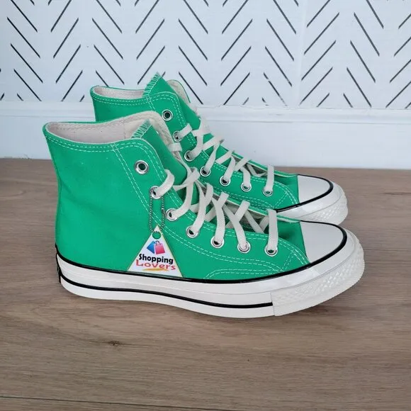 ⭐Converse Chuck Taylor All Star Hi Canvas Sz 10 Women's Shoes Apex Green A08613F