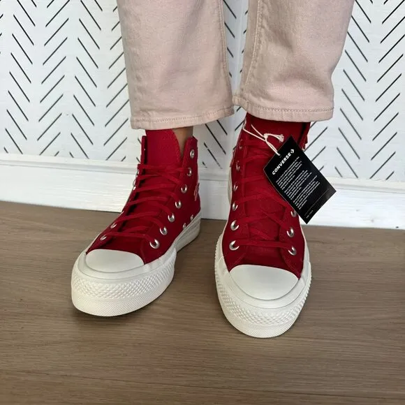 ⭐Converse Chuck Taylor All Star Lift 3D Floral Sz 7.5 Women's Shoes A12810C New