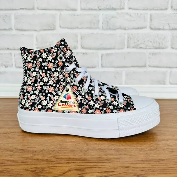 ⭐Converse Chuck Taylor All Star Lift Platform 7.5  Women's Shoes Black A14264C