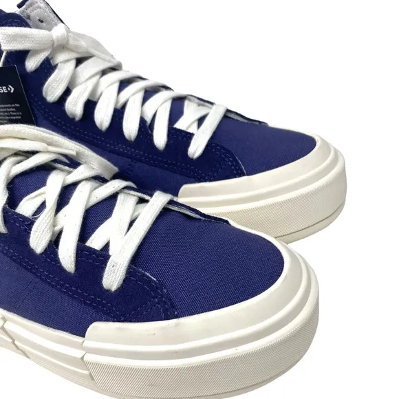 Converse Chuck Taylor Cruise Seasonal Skate Blue Canvas High Shoes Men's A05468C