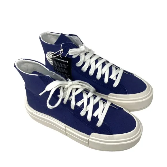 Converse Chuck Taylor Cruise Seasonal Skate Blue Canvas High Shoes Men's A05468C