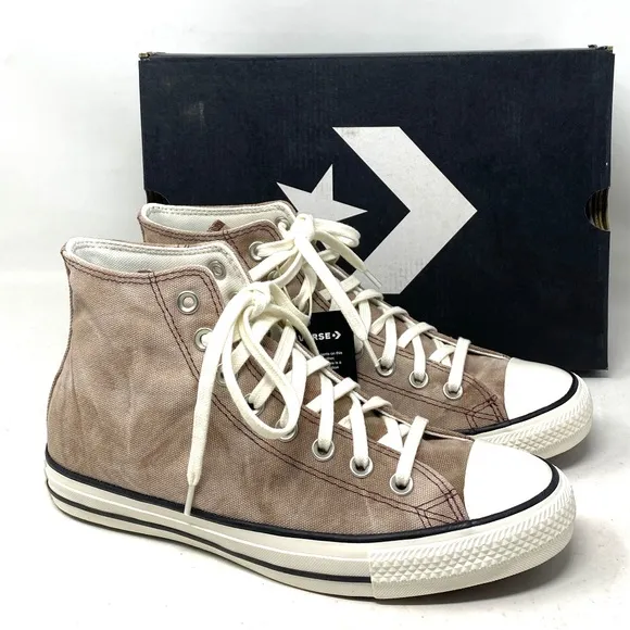 Converse Chuck Taylor Men's High Shoes Skate Kava Bliss Canvas Sneakers A02585C