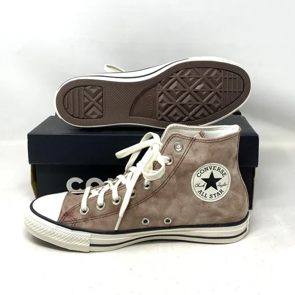 Converse Chuck Taylor Men's High Shoes Skate Kava Bliss Canvas Sneakers A02585C