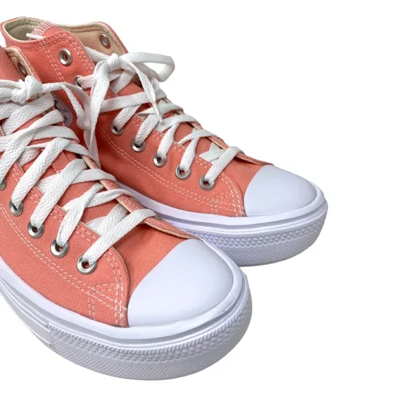 Converse Chuck Taylor Move Platform Flamingo Canvas Women's Shoes Casual A03544C