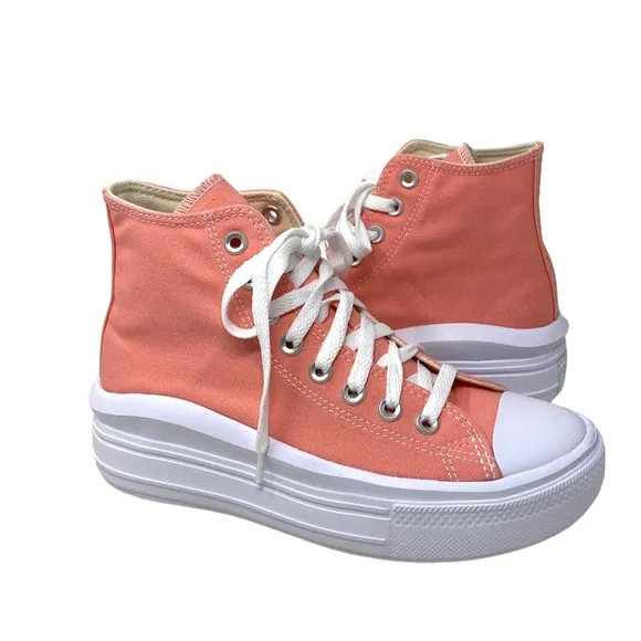 Converse Chuck Taylor Move Platform Flamingo Canvas Women's Shoes Casual A03544C