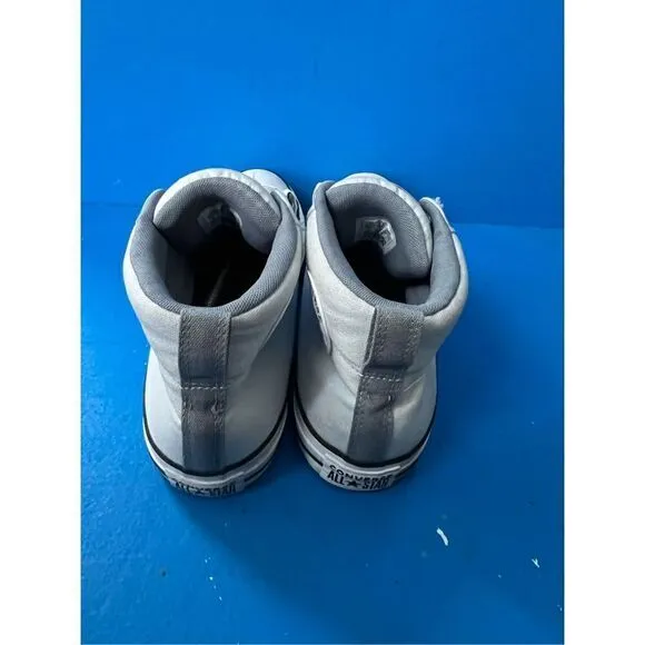 Converse Ctas Malden Street Mid Sneakers Women's Shoes Canvas Lunar Gray A03453F