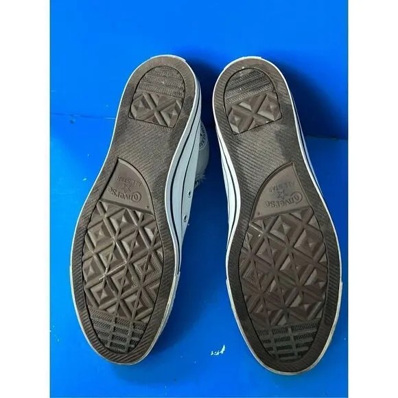 Converse Ctas Malden Street Mid Sneakers Women's Shoes Canvas Lunar Gray A03453F