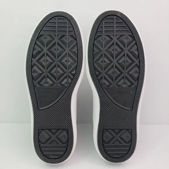 Converse CTAS Move HI Womens Size 8.5 Black Canvas Platform Sneaker Shoes 568497
