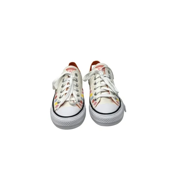Converse Ctas OX Canvas Egret Multi Low Top Sneakers Women's Shoes Skate A08107F