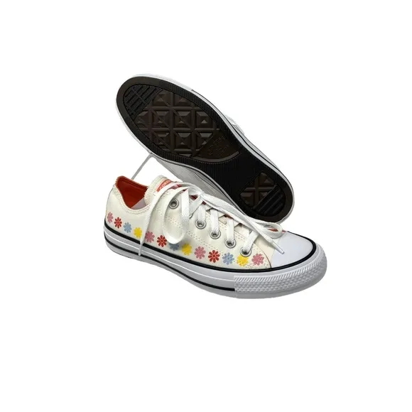 Converse Ctas OX Canvas Egret Multi Low Top Sneakers Women's Shoes Skate A08107F