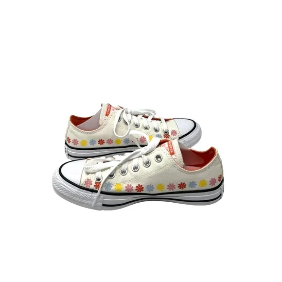 Converse Ctas OX Canvas Egret Multi Low Top Sneakers Women's Shoes Skate A08107F