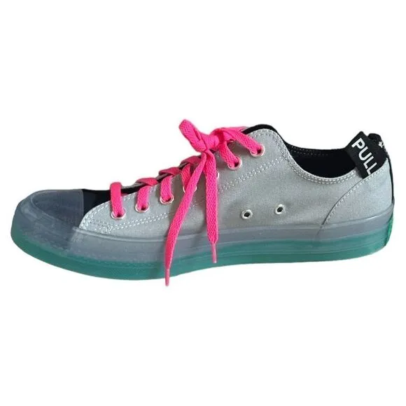 Converse CX Men’s 11 Pull Tab Chuck Taylor All Star Sneakers NIB Gray Low Top