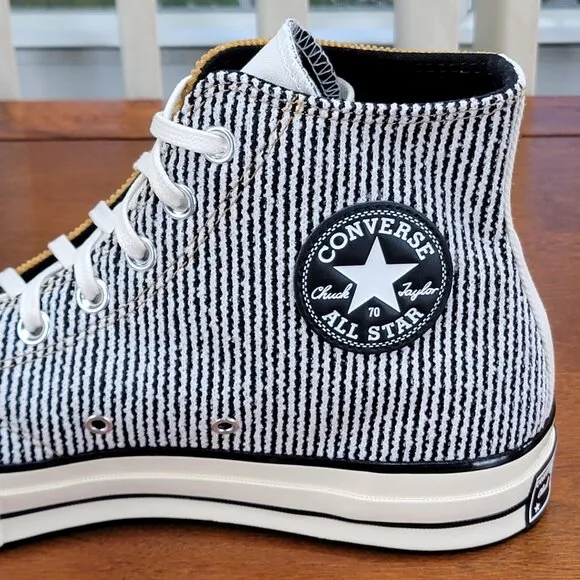 Converse Men's Chuck 70 Hi Workwear Corduroy A02748C Burnt Honey/Egret Size 9