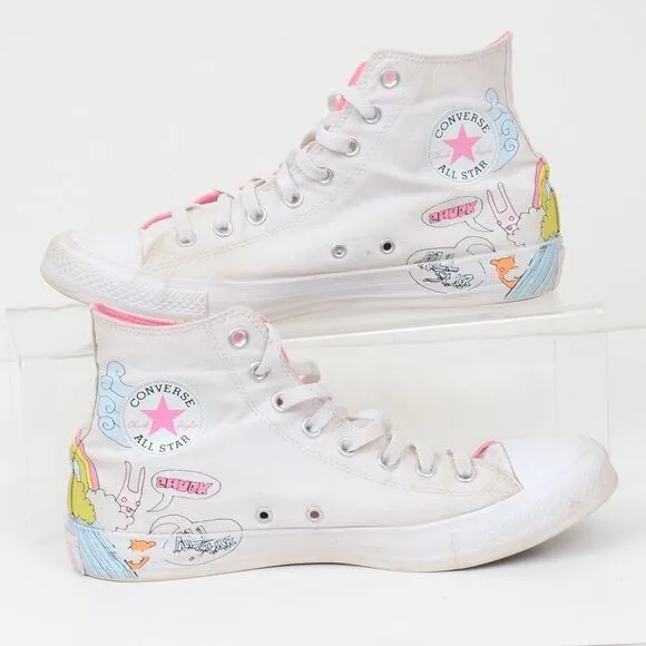 Converse Notebook Print Men's 9.5 Was 11.5Chuck Taylor All Star High Top 166562C