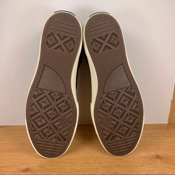 Converse One Star Ox Leather Faux Fur Sneaker Size 9 Women