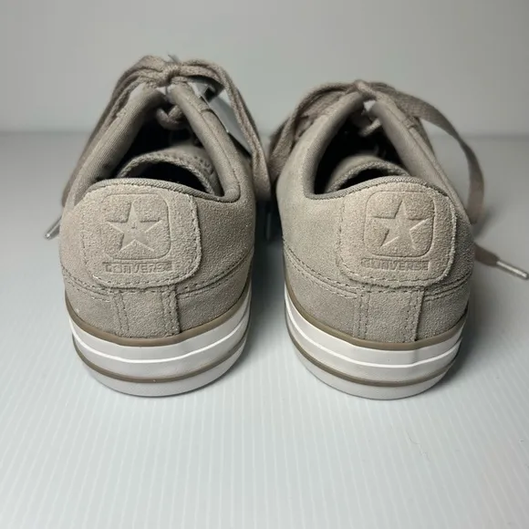 Converse Shoes Unisex One Star‎ Player Beige Suede Ox Sneaker Sz Mens 7 Womens 9