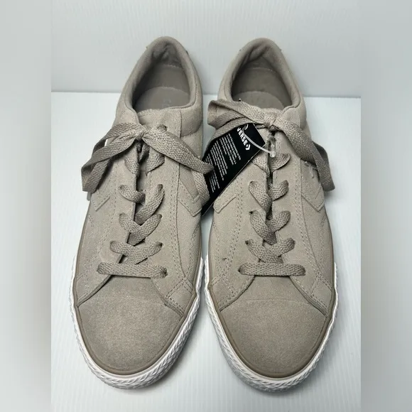 Converse Shoes Unisex One Star‎ Player Beige Suede Ox Sneaker Sz Mens 7 Womens 9