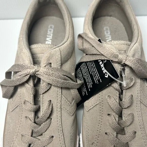 Converse Shoes Unisex One Star‎ Player Beige Suede Ox Sneaker Sz Mens 7 Womens 9