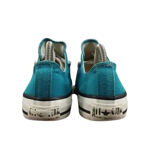 Converse Shoes Womens 7 USA All Star Sneaker Vintage Canvas Blue Lace Up Classic