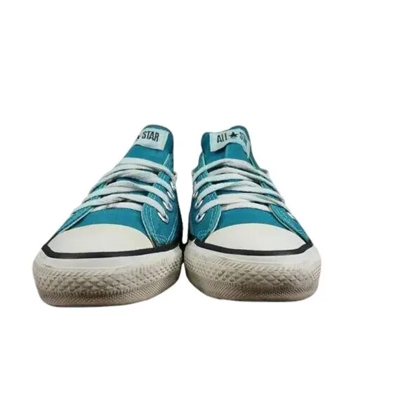 Converse Shoes Womens 7 USA All Star Sneaker Vintage Canvas Blue Lace Up Classic