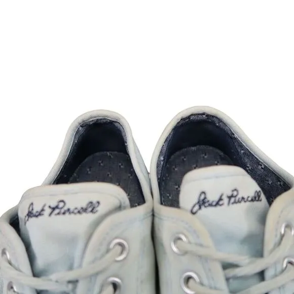 Converse Shoes Womens 9 Sneakers Jack Purcell Ox Classic Canvas Retro Blue Low