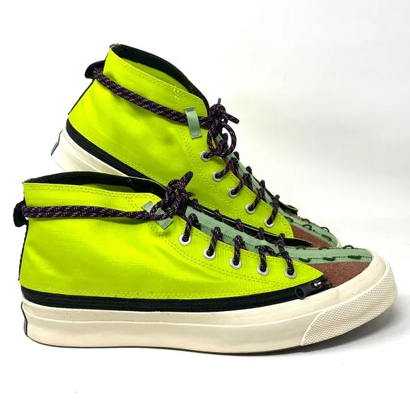 Converse Shoes Womens Deck Star Zip Love Drown Mid Top Size Suede Canvas 170053C