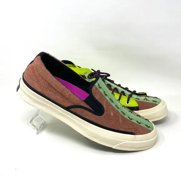 Converse Shoes Womens Deck Star Zip Love Drown Mid Top Size Suede Canvas 170053C