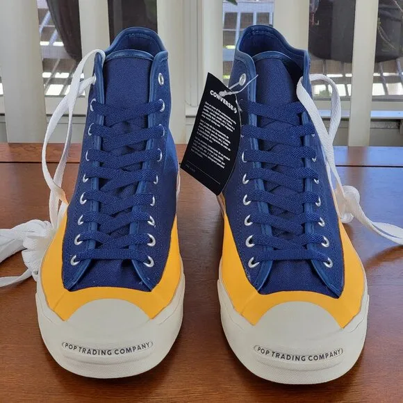 Converse X Pop Trading Company Jack Purcell Pro Hi Top 169006C Szes 9 - 12 Men's