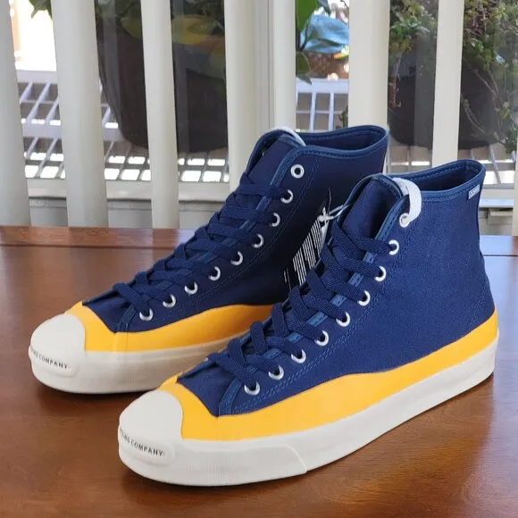 Converse X Pop Trading Company Jack Purcell Pro Hi Top 169006C Szes 9 - 12 Men's