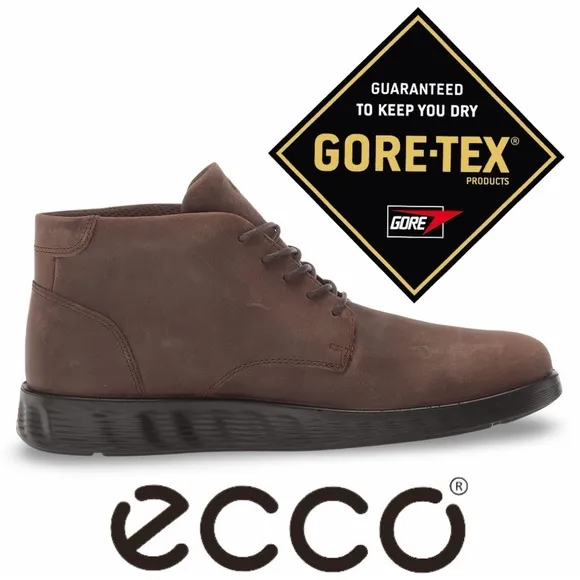 COPY - NWOB $180 ECCO Men's S Lite Hybrid Gore-tex Waterproof Chukka Boot 6-6.5…