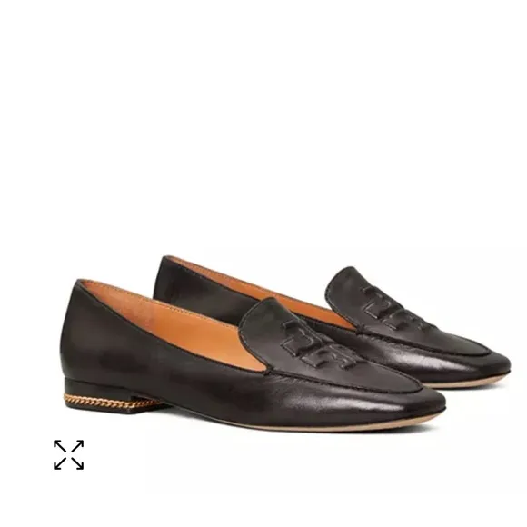 COPY - Tory Burch Ruby Loafers, Black Leather Loafers for Women