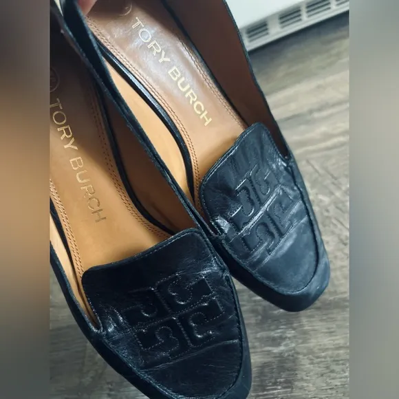 COPY - Tory Burch Ruby Loafers, Black Leather Loafers for Women