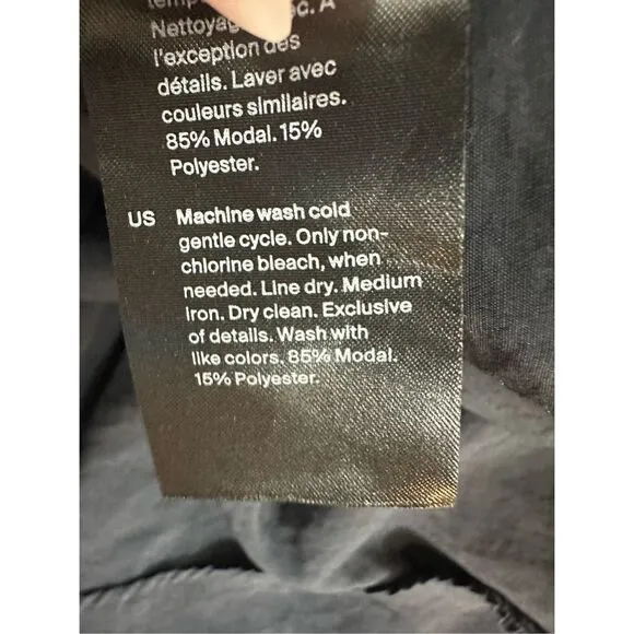 COS Halterneck Maxi Dress Navy