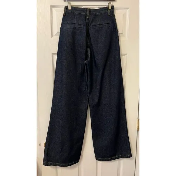 COS RAW DENIM PANTS