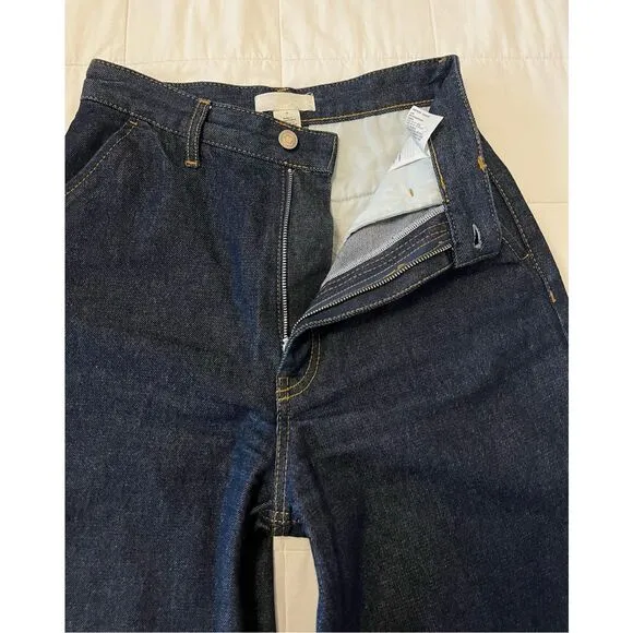 COS RAW DENIM PANTS