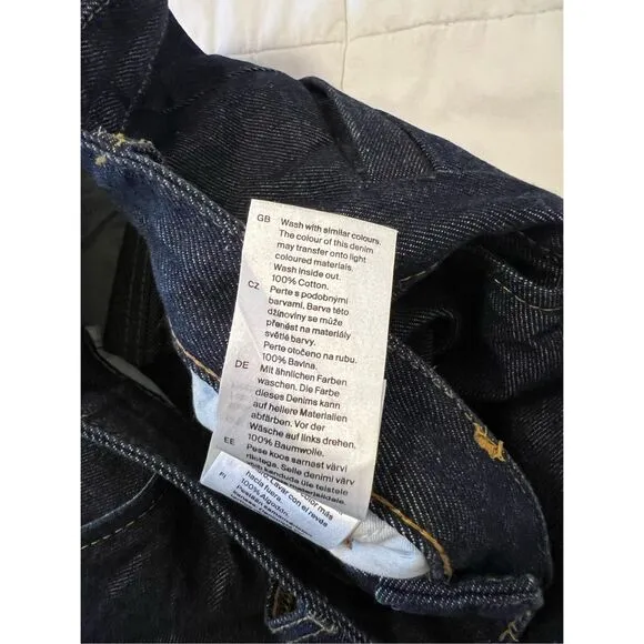 COS RAW DENIM PANTS