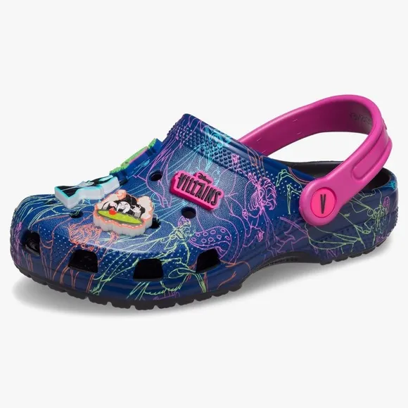 🦋Crocs Unisex-Child Classic Disney Villains Clog size-11