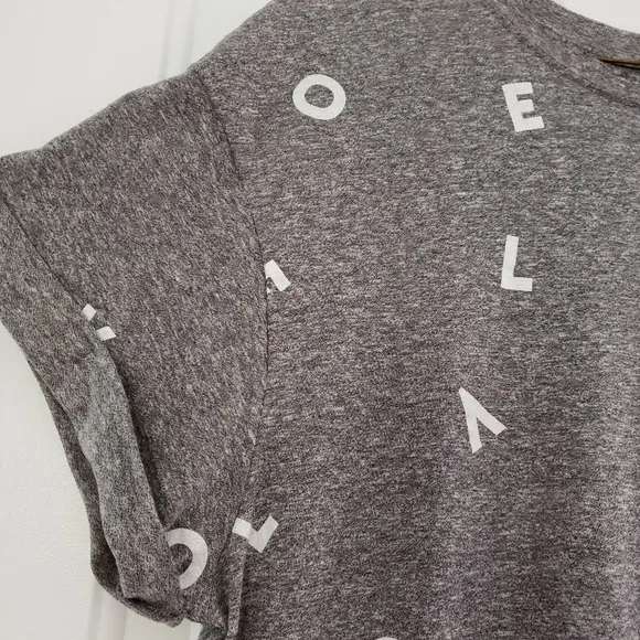 Current/Elliott The Dawn Tee Dress in Love letter