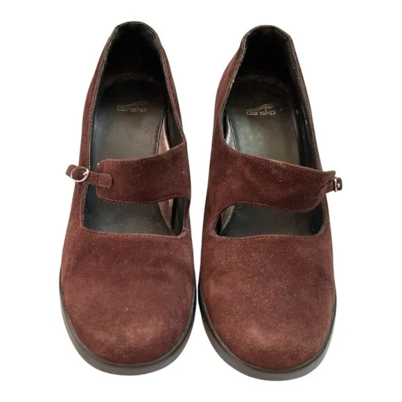 Dansko Genuine Leather Suede “Tara” Shoes Women's Size 38