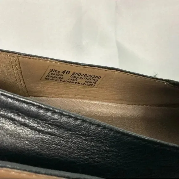 Dansko Shoes Size 40 Farah Milled Nappa Leather Shoes Clogs Loafers